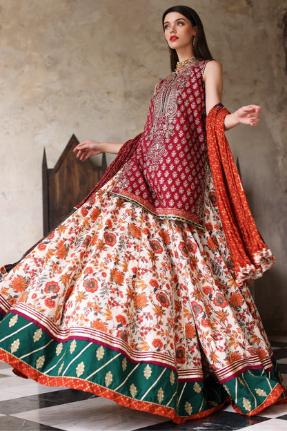 Mina Kashif | Festive Lawn | Janan - House Of Anaya