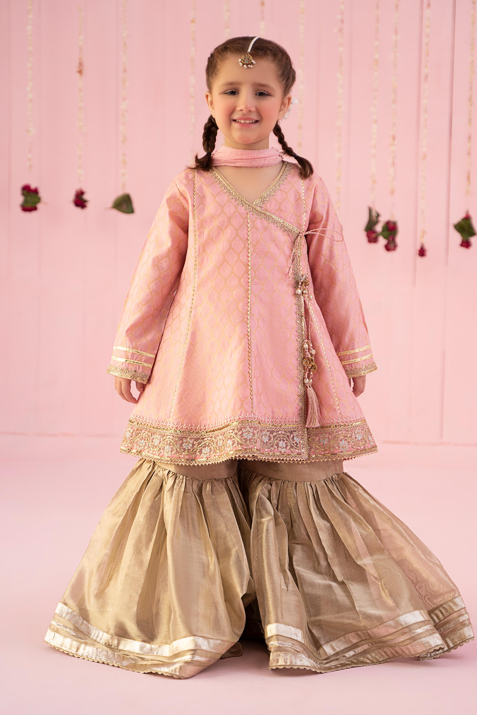 Maria B | 3 Piece Embroidered Jacquard Suit | MKS-EF24-13 - Libasekhas
