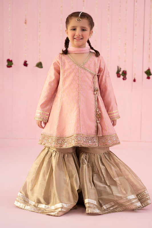Maria B | 3 Piece Embroidered Jacquard Suit | MKS-EF24-13 - Libasekhas
