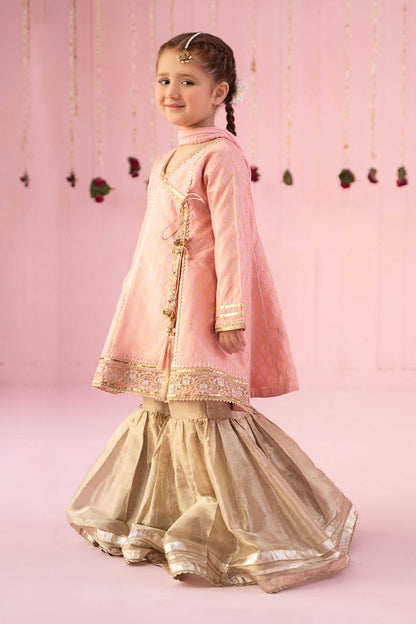 Maria B | 3 Piece Embroidered Jacquard Suit | MKS-EF24-13 - Libasekhas