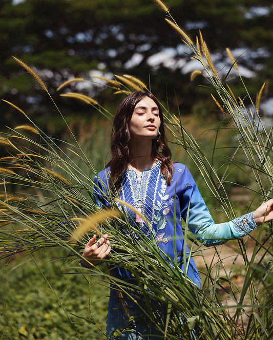 Mushq | Solace | Ombre Chikankari | Moonlit Ease