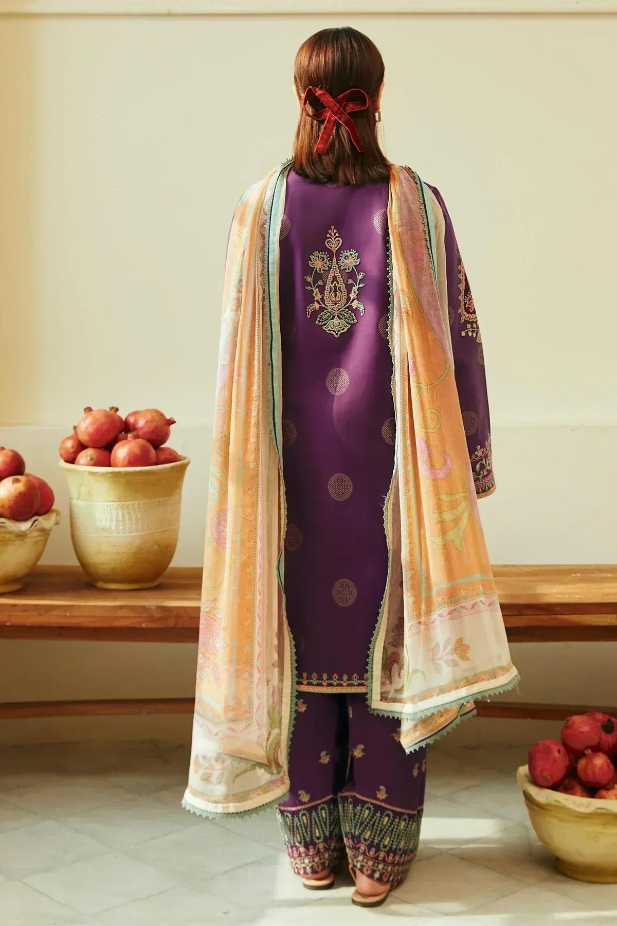 Zara Shahjahan | Coco Lawn 24 | MORNI-9A - House Of Anaya
