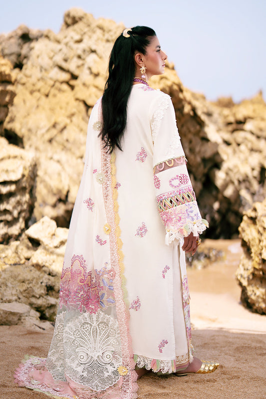 AJR Couture | Dastan Luxury Lawn 25 | Muse - House Of Anaya