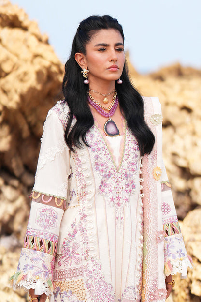 AJR Couture | Dastan Luxury Lawn 25 | Muse - House Of Anaya