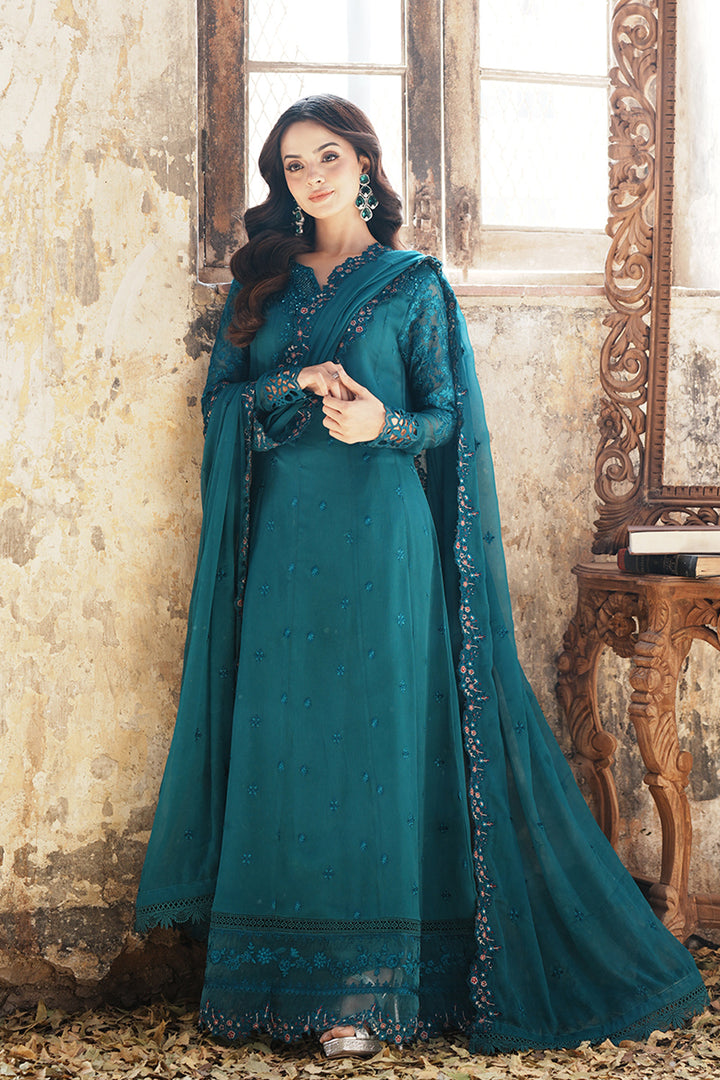 Azure | Ensembles Embroidered Formals | Mystic Teal - House Of Anaya