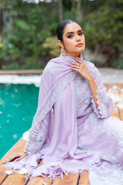 Azure | Embroidered Formals | Mystique Swan - House Of Anaya