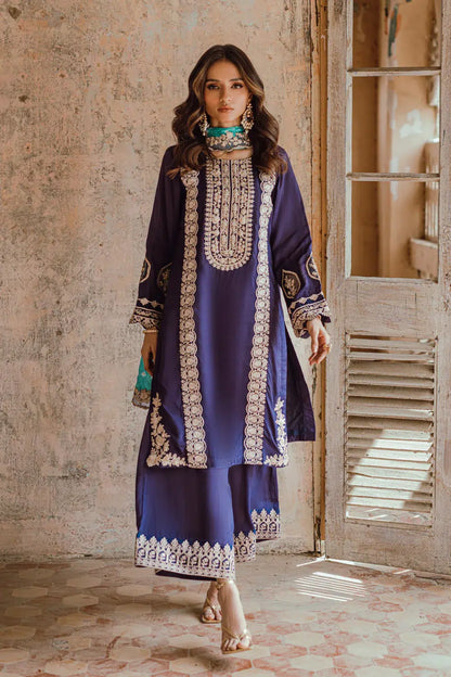 Azure | Embroidered Formals | Mystique Nova - House Of Anaya