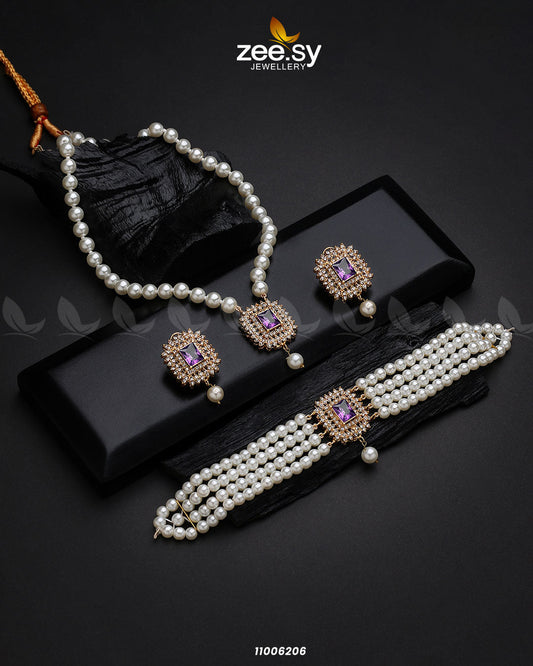 Mala Necklace-0850 - Libasekhas
