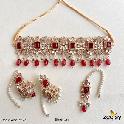 Necklace Set-0940 - Libasekhas