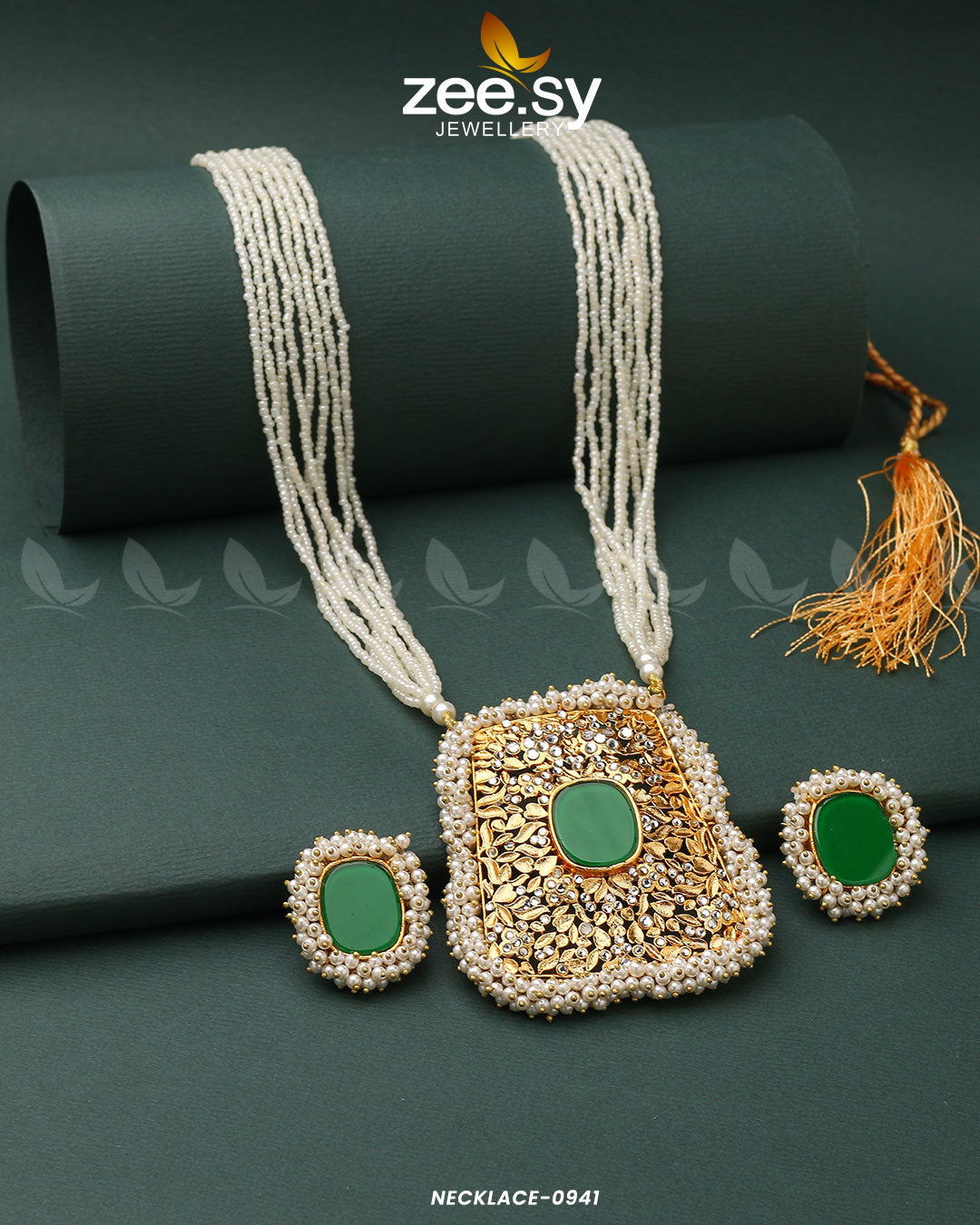 Gajra Pearl Mala - Libasekhas