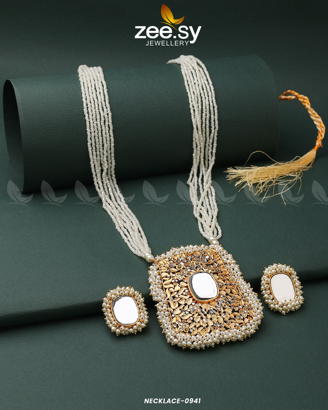 Gajra Pearl Mala - Libasekhas