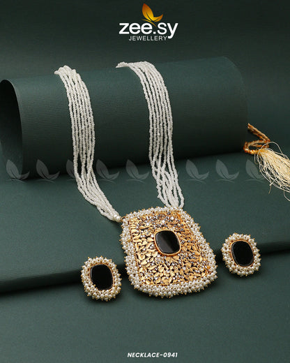 Gajra Pearl Mala - Libasekhas