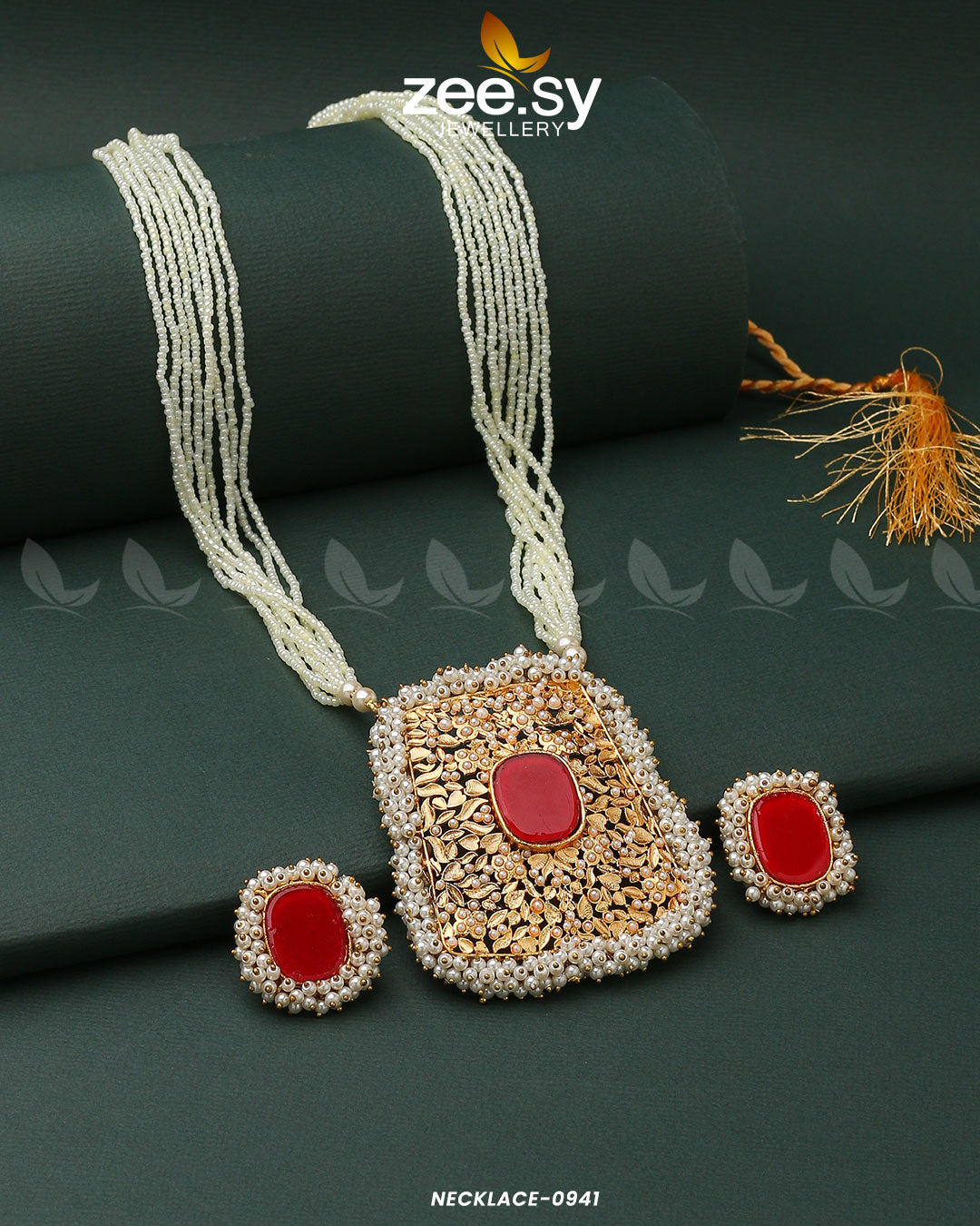 Gajra Pearl Mala - Libasekhas