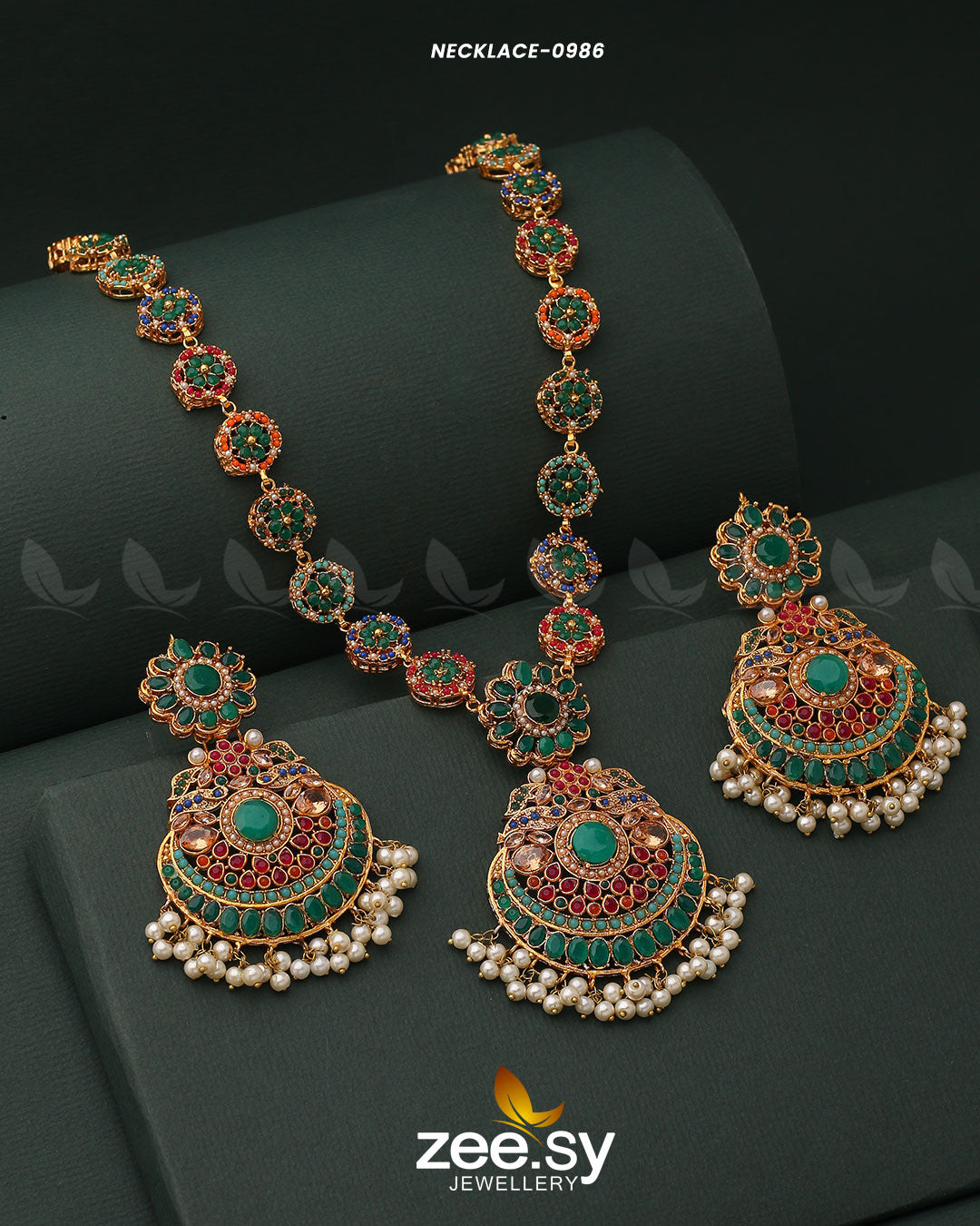Mala Necklace-0986 - Libasekhas
