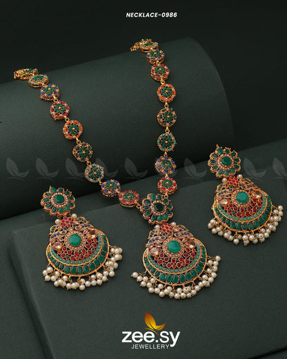 Mala Necklace-0986 - Libasekhas