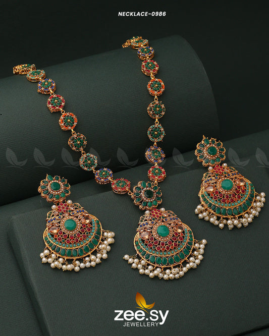 Mala Necklace-0986 - Libasekhas