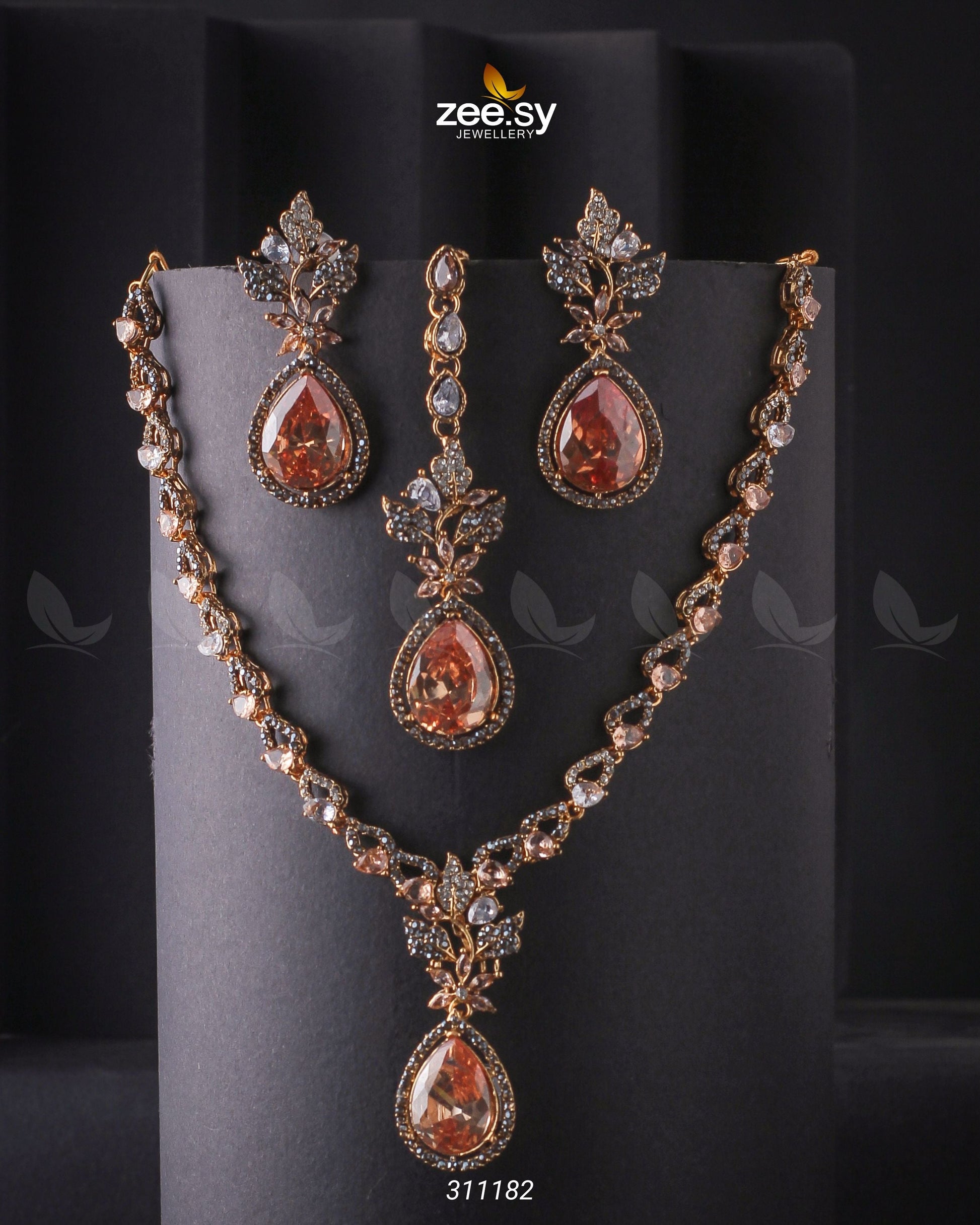 Opal Necklace Set - Libasekhas
