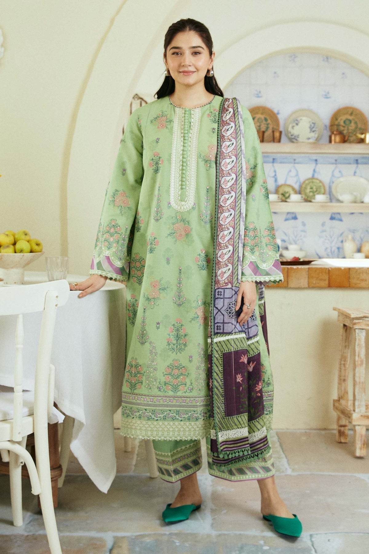 Zara Shahjahan | Coco Lawn Eid Edit 24 | NISA-D9 - House Of Anaya