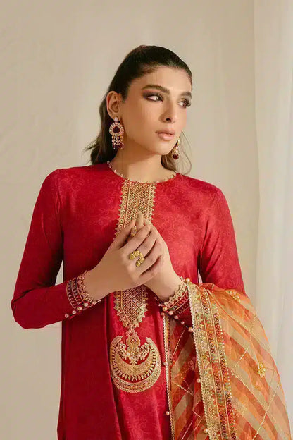 Cross Stitch | Wedding Festive 23 | POMPEIAN RED - House Of Anaya