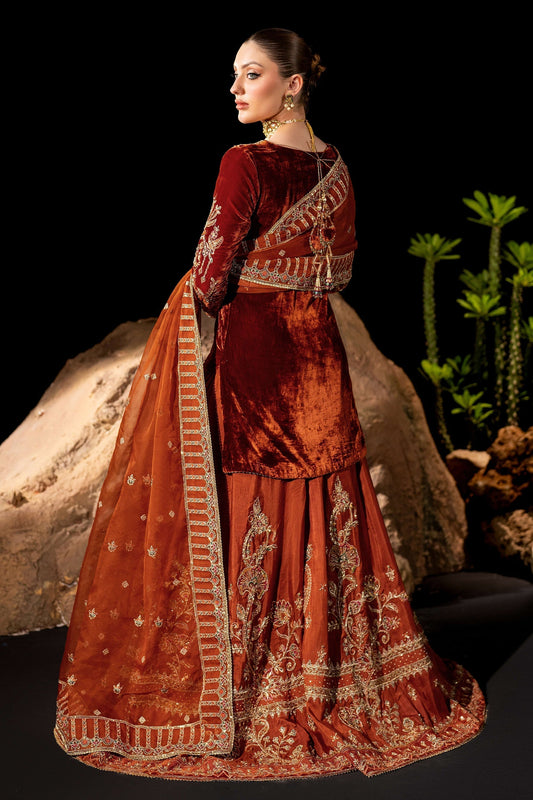 Naqshi | Makhmal 24 |  Amber - House Of Anaya