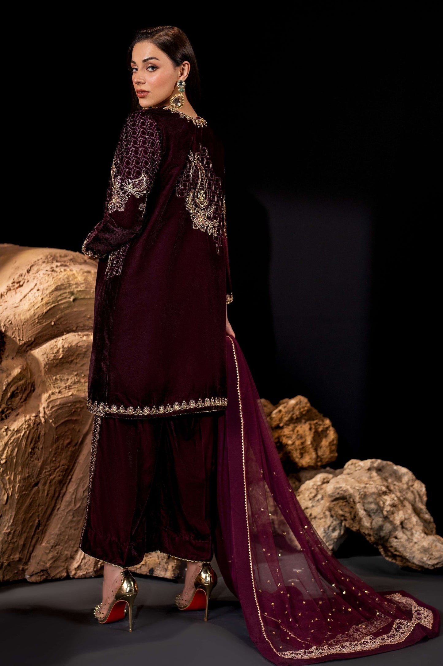Naqshi | Makhmal 24 | Qandeel - House Of Anaya