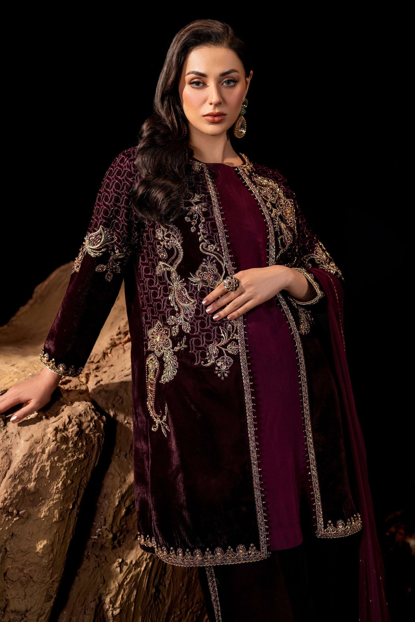 Naqshi | Makhmal 24 | Qandeel - House Of Anaya