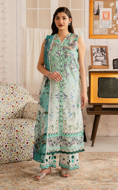 Asifa and Nabeel | Meraki Vintage 25 | Nazneen (MVL25-15) - House Of Anaya