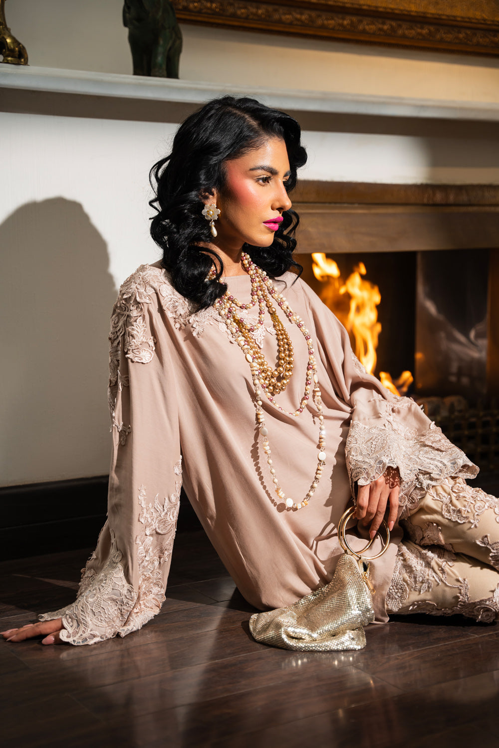 Nilofer Shahid | Aatish the Fire Within | Jahanzadi (2pc) č?Žč?? Aatish The Fire within - House Of Anaya