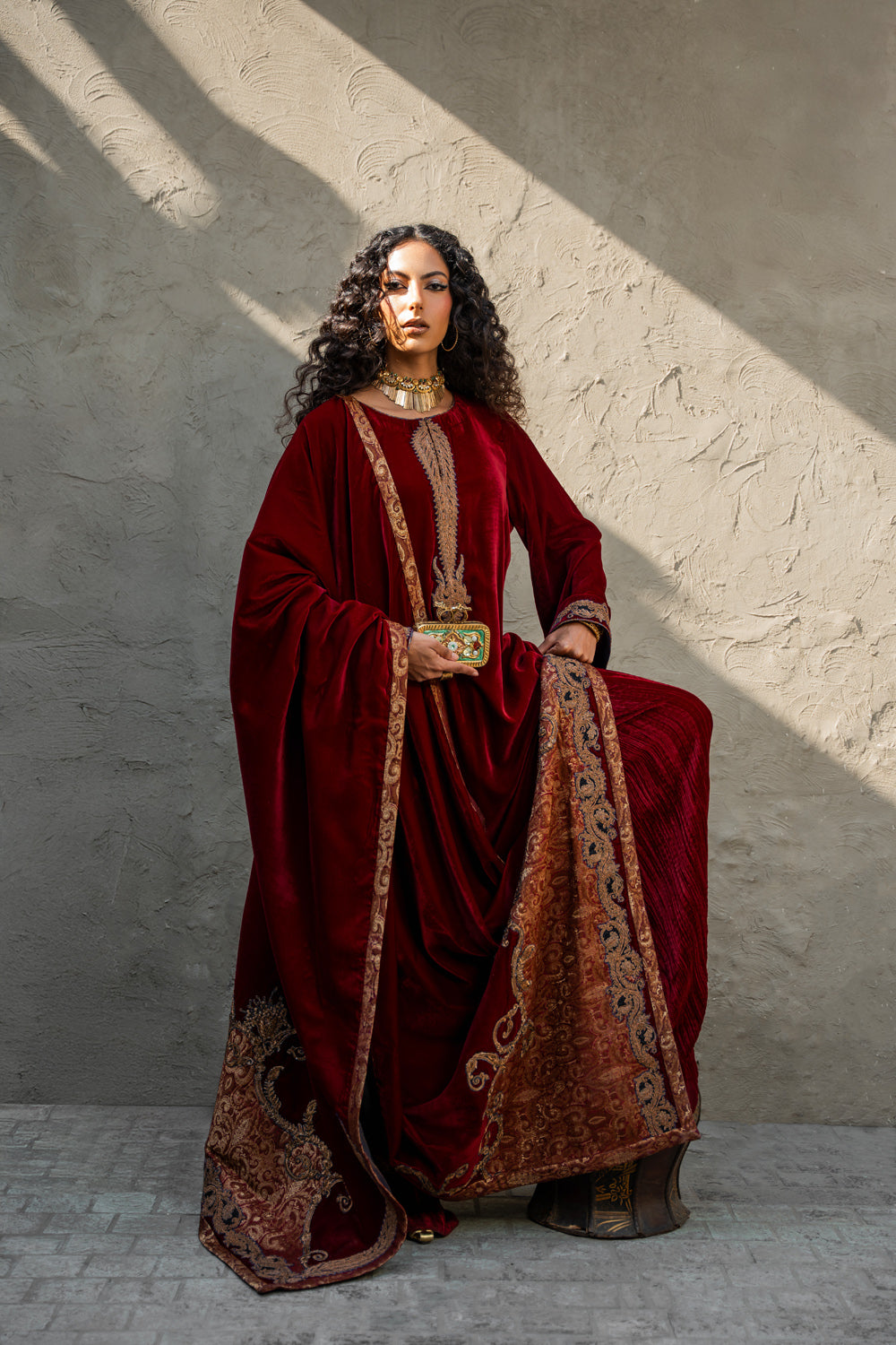 Nilofer Shahid | Aatish the Fire Within | Nari (3pc) č?Žč?? Aatish The Fire within - House Of Anaya