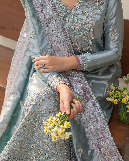 Mushq | Sunehri Lama Silk | Nissa