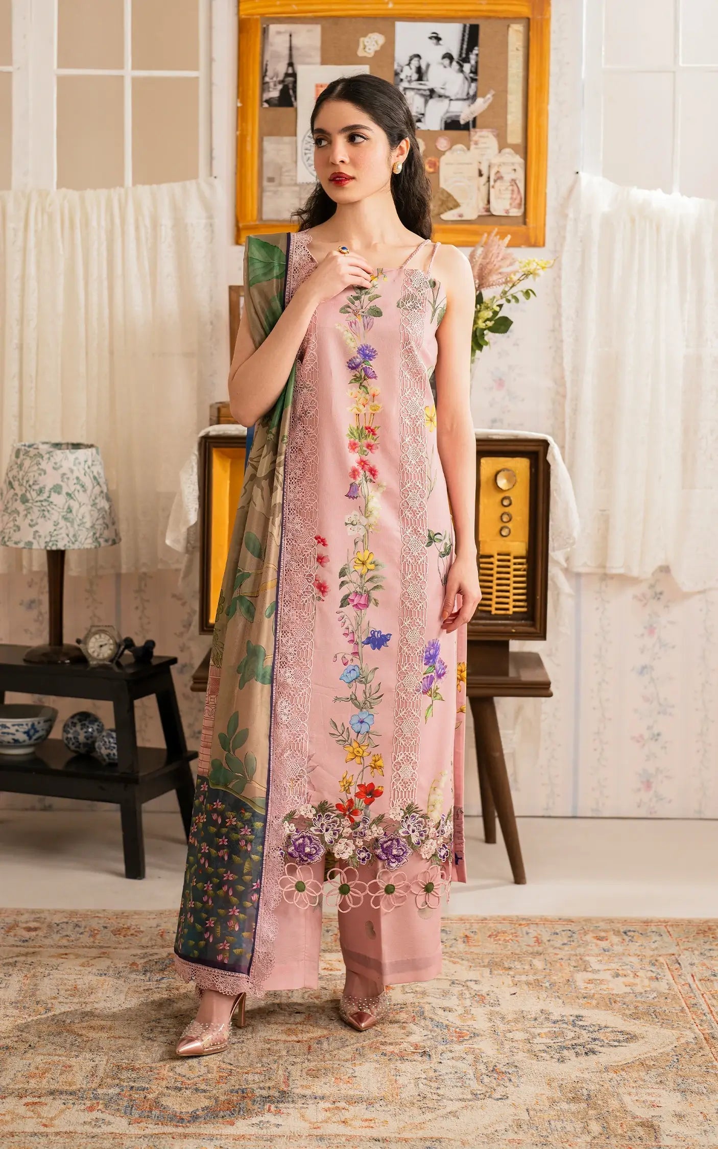 Asifa and Nabeel | Meraki Vintage 25 | Noor (MVL25-14) - House Of Anaya