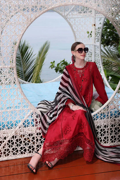 Noor by Saadia Asad | Luxe Printkari 24 | D8-A - House Of Anaya