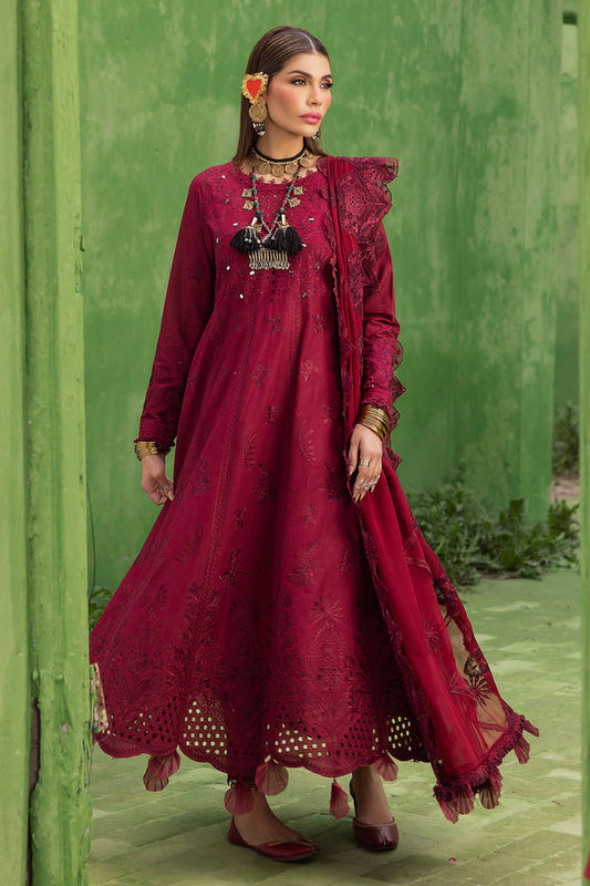 Nureh | Mela Luxury Lawn | NDS-107 - House Of Anaya
