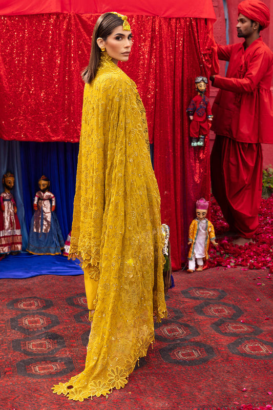 Nureh | Mela Luxury Lawn | NDS-100 - House Of Anaya