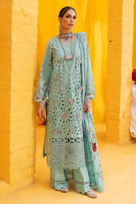 Nureh | Mela Luxury Lawn | NDS-102 - House Of Anaya
