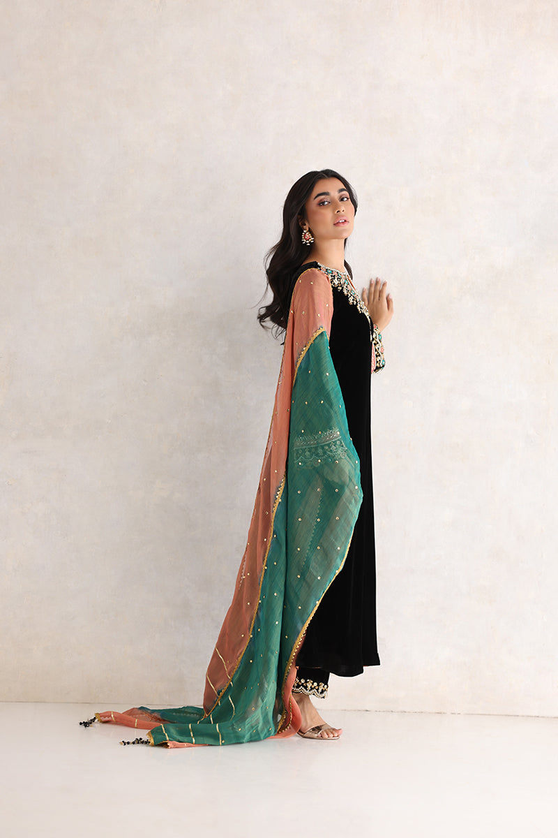 Sana Abbas | Velvet Formals | NURGUL - House Of Anaya