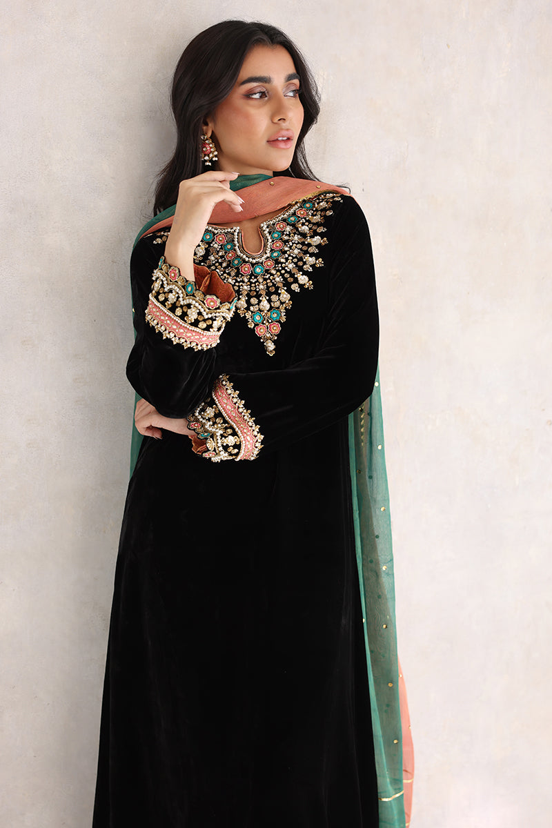 Sana Abbas | Velvet Formals | NURGUL - House Of Anaya