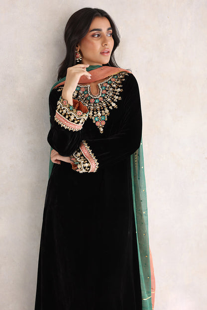 Sana Abbas | Velvet Formals | NURGUL - House Of Anaya