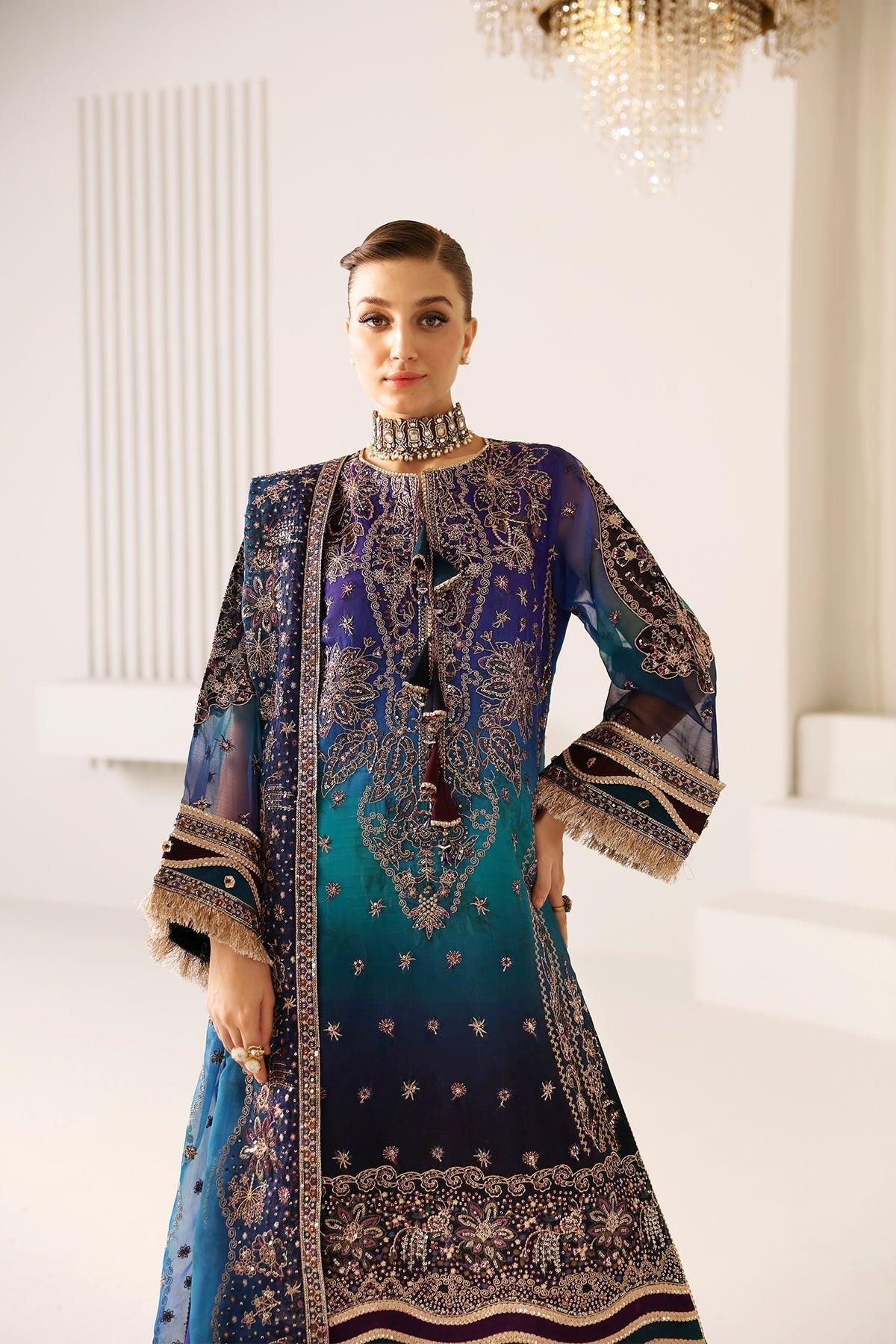 Alizeh | La Ruha Wedding Formals | AF-CH-2182-Oasis - House Of Anaya