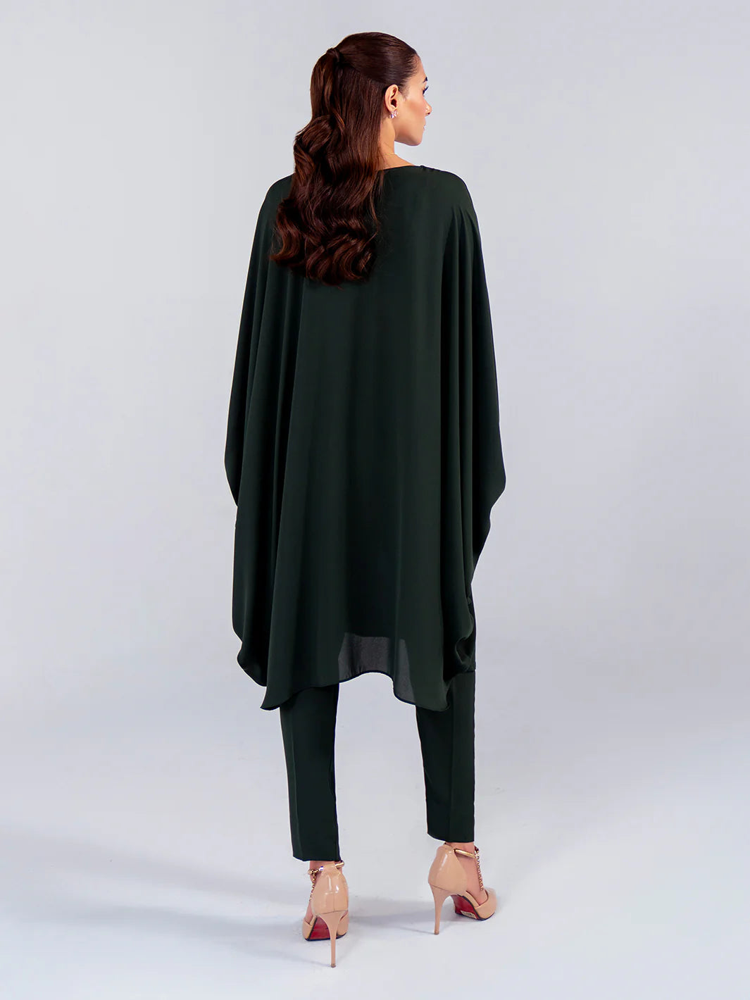 Hemstitch | Georgette Affair | Olive