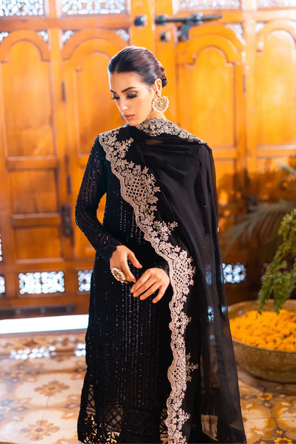 Azure | Embroidered Formals | Onyx Dove - House Of Anaya
