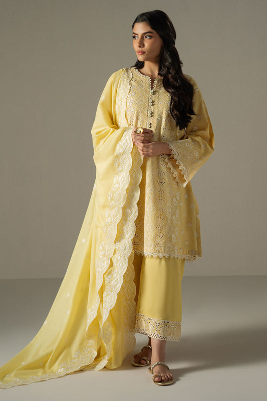 Cross Stitch | Chikankari Lawn 25 | ORCHID GEM - House Of Anaya