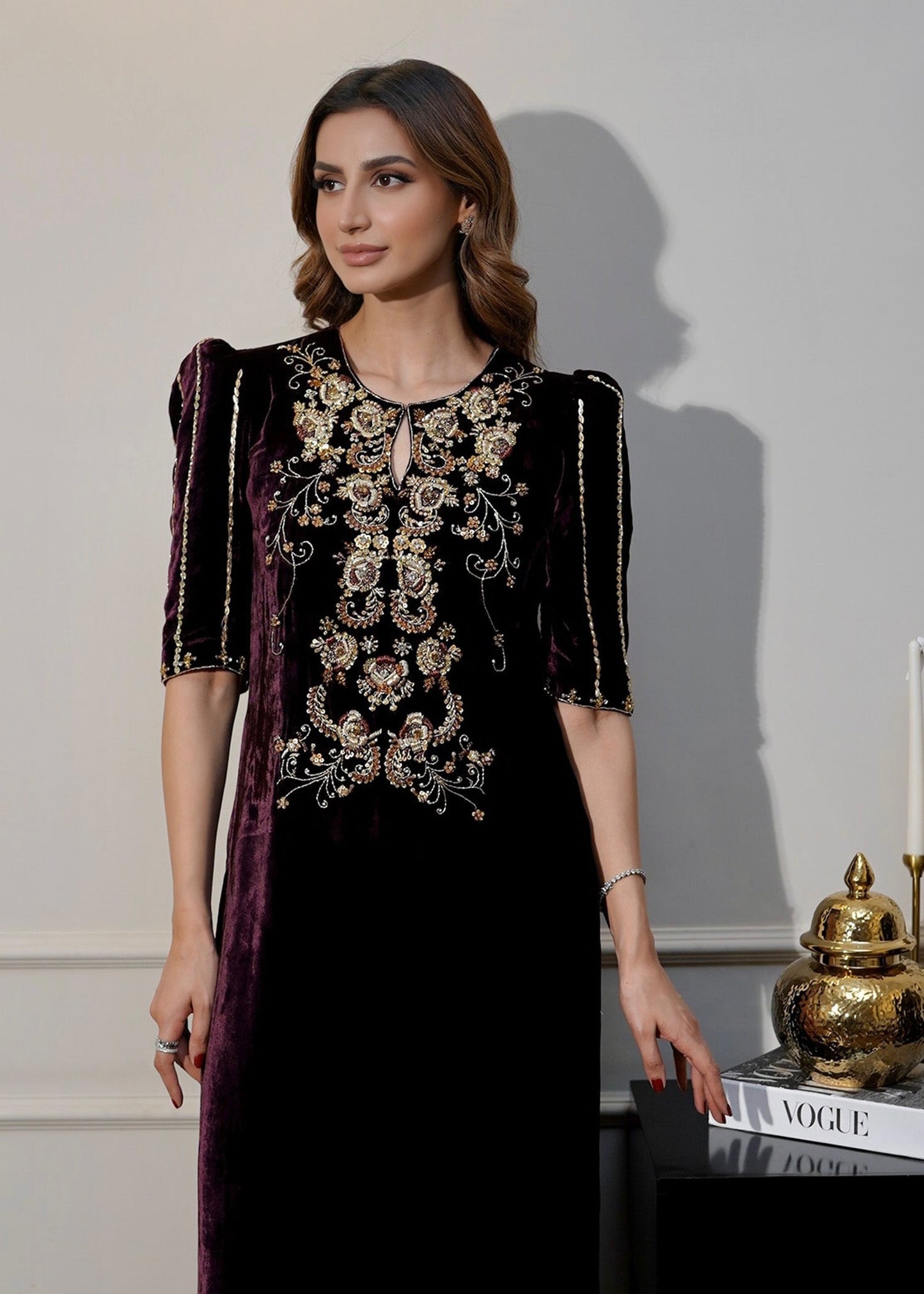 Mahum Asad | Voila Velvets | Jade - House Of Anaya