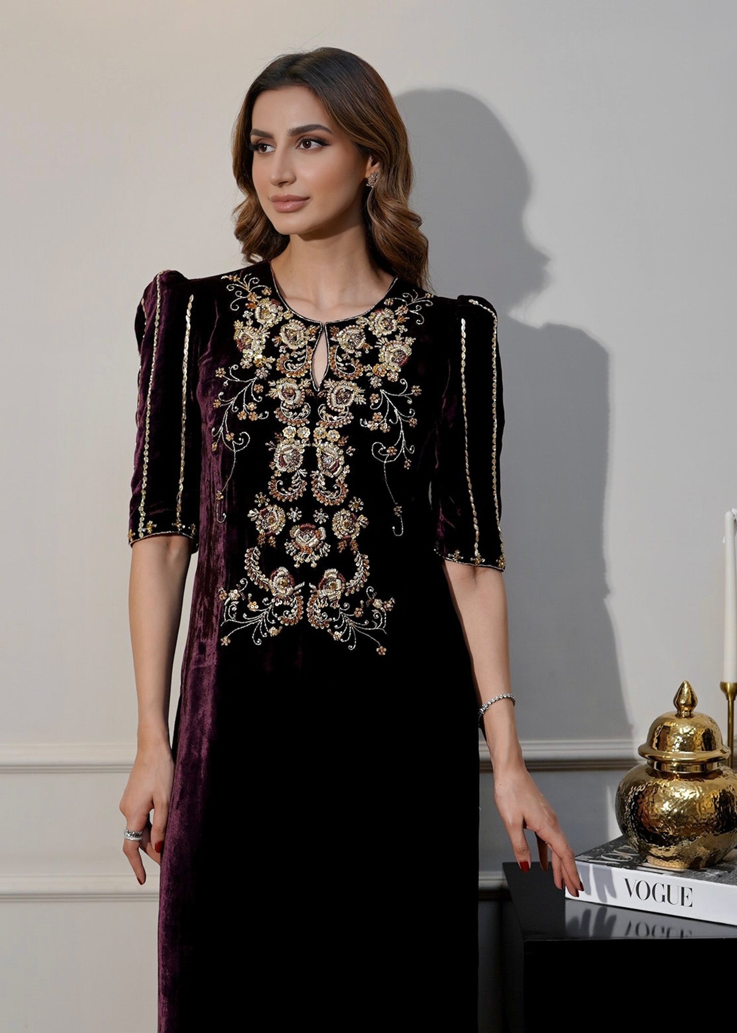 Mahum Asad | Voila Velvets | Jade - House Of Anaya