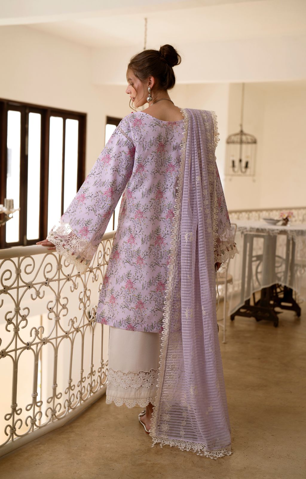 AJR Couture | Printakari Lawn 25 | Pearl