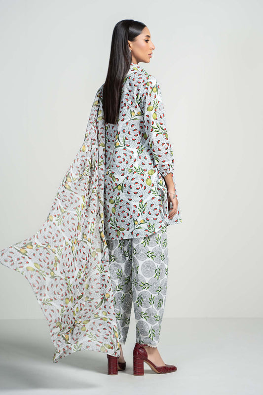 Maria B | Luxury Winter Pret 25 | S-PF24-01-Off White