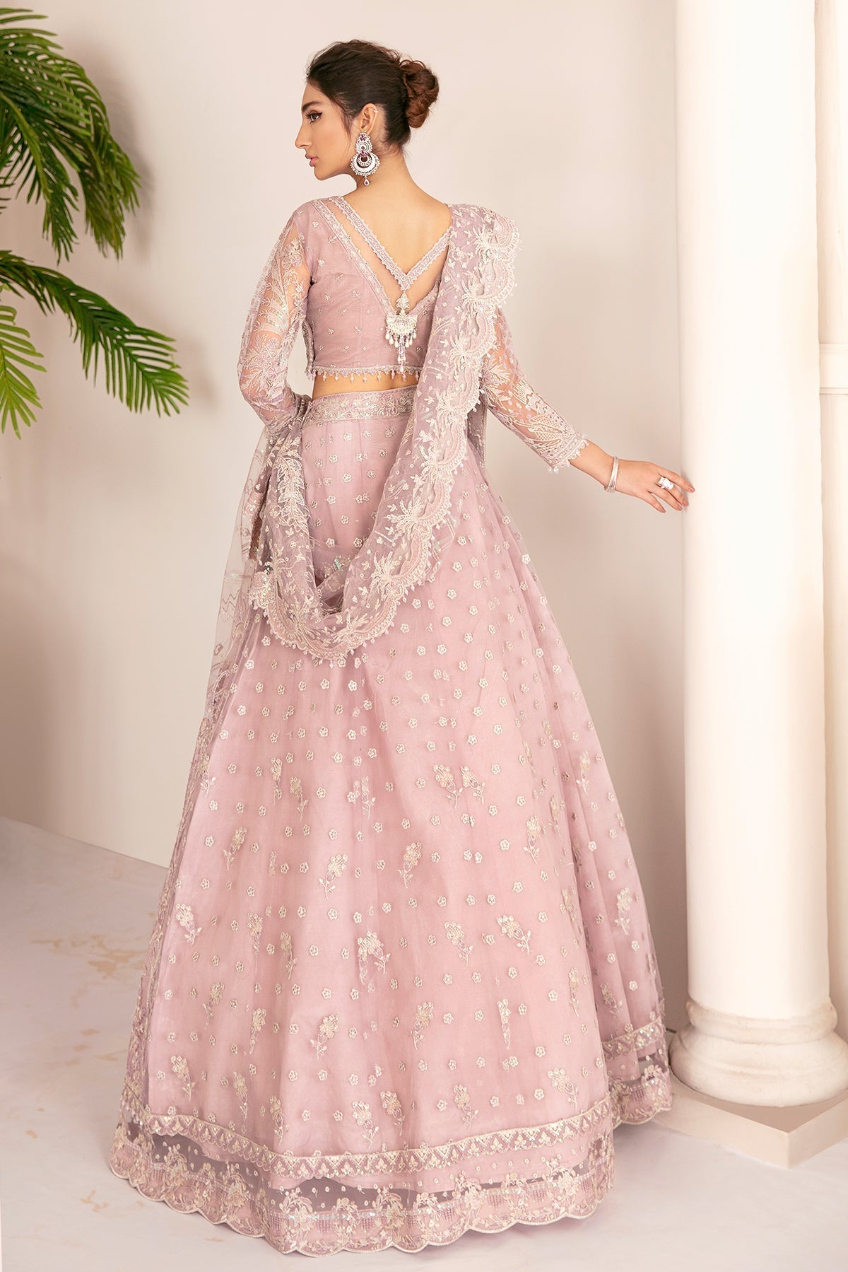 Baroque-EMBROIDERED NET CH08-01 - Riwayat-e-khas