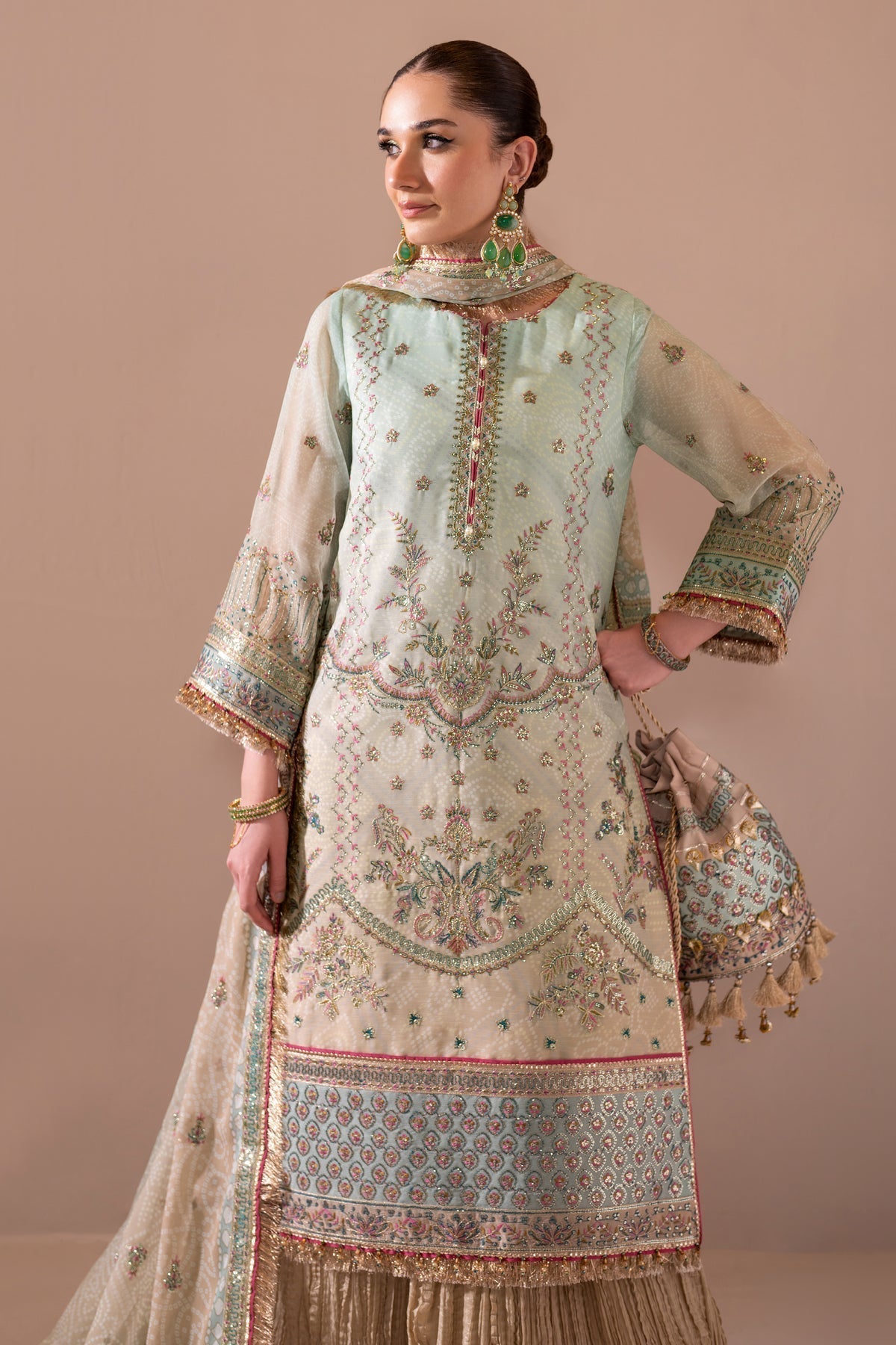 Alizeh | Jhalak Formals | AF-JHLK-07-PAKIZA - House Of Anaya