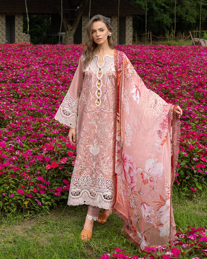 Mushq | Hemline the Secret Garden | Peach Blossom