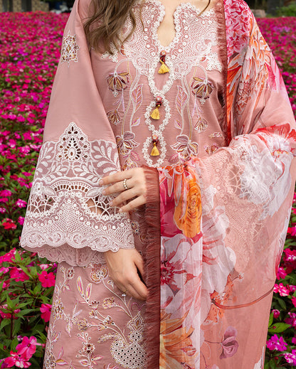 Mushq | Hemline the Secret Garden | Peach Blossom